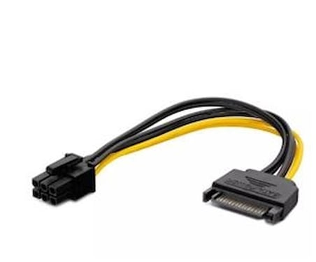 Hadron Hdx5535 Sata Power Kablo Dökme Siyah (KDO)