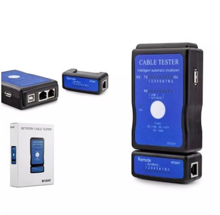 Hadron Hdx6512 Kablo Test Cihazı Rj11 + Rj45 + Rj12 + Usb (KDO)