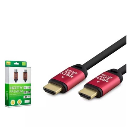 HADRON HDX2038 HDMI KABLO PVC 4K OD8.0 3M SİYAH (KDO)