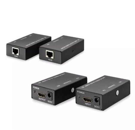 Hadron Hdx1342  60M  Hdmi Extender 1080p ekran 1,65 Gbps Siyah (KDO)