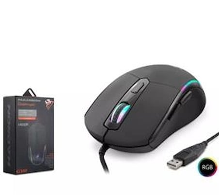 Hadron Destroyer G340 Rgb 6 Buttons Usb 6400 Dpı Oyuncu Mouse (1,40cm Kablo Uzunluğu) (KDO)