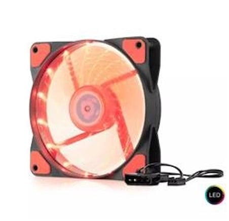 Hadron Hdx1520 12cm Kasa Fanı Performans 4Pin Led Siyah (KDO)