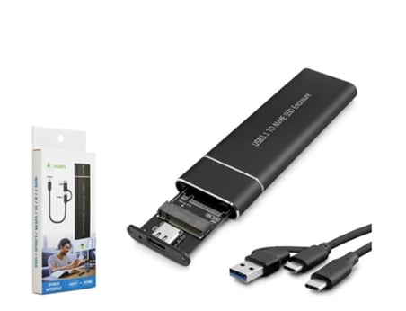Hadron Hdx1768 Ssd Kutu Type-C3.1 + Usb3.0 Nvme M2 (KDO)
