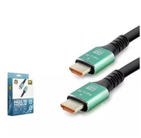 HADRON HDX2045 HDMI KABLO PVC 8K 60HZ 2.1V OPTIC OD8.0 3M SİYAH (KDO)