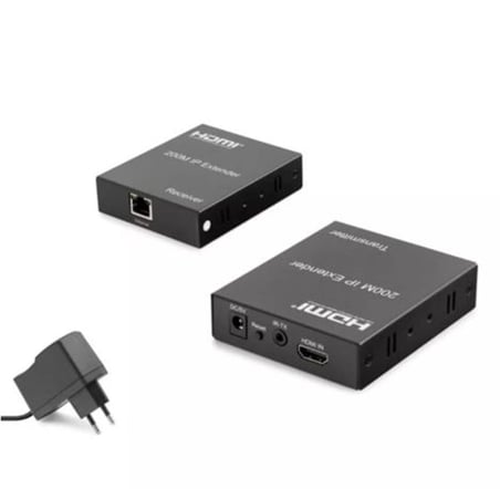 Hadron Hdx1349   200M  Hdmi Extender 480P - 720P - 1080P  Ip Siyah (KDO)