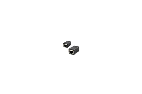HADRON HDX5066 RJ45 Dişi - Dişi Uzatma Adaptörü - Siyah (KDO)