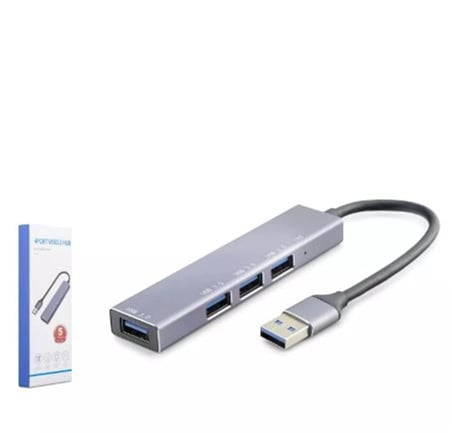 Hadron Hdx7042 Usb3.0 Hub 4-Usb3.0 Gri (KDO)