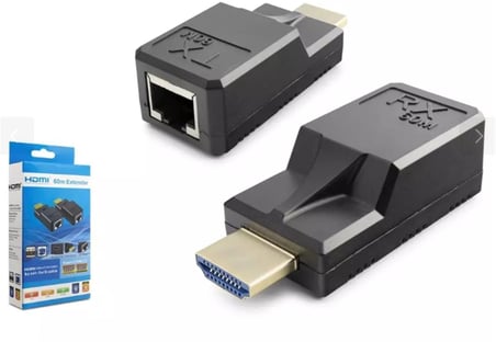 Hadron HDX1375 60mt Hdmi Extender Siyah Mini (Type-C Port) (KDO)