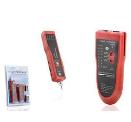 HADRON HDX6527 Wire Tracker Kablo Bulucu ve Hat Test Cihazı Kırmızı Siyah (KDO)