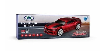 EVERTON RT-1974  Kırmızı Arabalı  Bluetooth Fm-Usb-Tf-Aux Şarjlı Nostaljik Radyo (KDO)