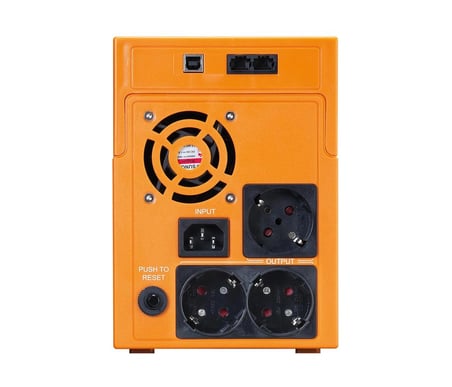 Makelsan Lion 2200 VA Line Interactive Ups 2-9Ah Akü (KDO)