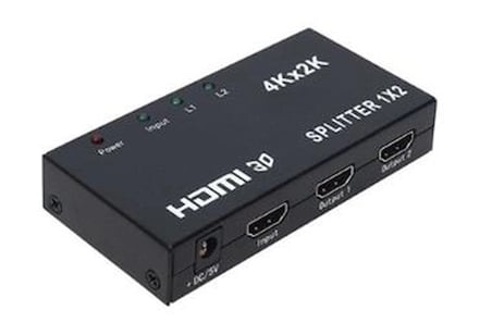 Nova NVC-HDSQP2 4K HDMI 1-2 Splitter 1 Giriş 2 Çıkış (KDO)
