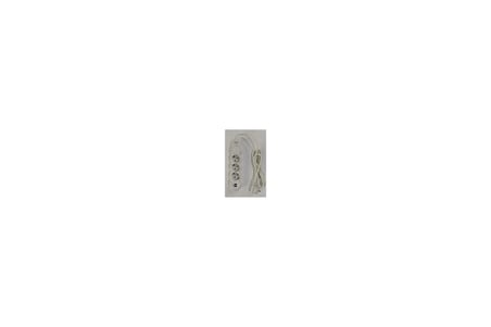 Fly 3393-01 3lü 2mt 2.1A Anahtarlı 2Usb Şarj Çıkışlı Akım Korumalı 2500w (KDO)