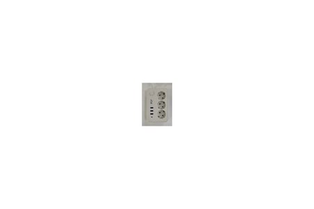 Fly 3406-01 3lü Anahtarlı 2.1A 3Usb Şarj Çıkışı 2mt Anahtarlı  Akım Korumalı Priz Çocuk Koruması (KDO)
