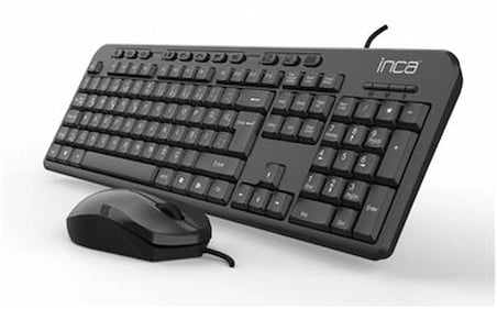 Inca Imk-375t Wired Multimedia Q Klavye&Mouse Set 1000Dpı (Kablo Uzunluğu 1,45mt) (KDO)