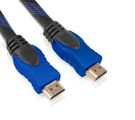 Inca Ihk-05T 5mt Örgülü Altın Uç 2.0v Hdmı Kablo 18 Gbps Bant Genişliği , 4K& 2K & Full Hd (KDO)