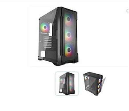 GameBooster FALCON GB-A750B 750w 80+ Bronze USB 3.0 Mesh ARGB ATX Mid Tower Gaming Kasa (KDO)