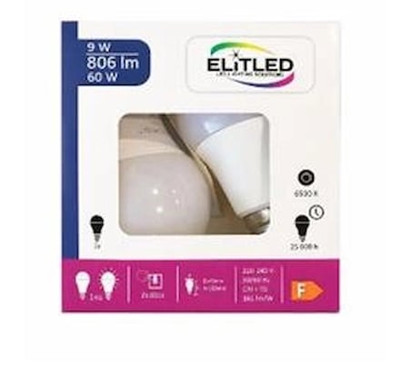 ELİTLED 9W 2Lİ LED AMPUL AVANTAJ PAKET (KDO)