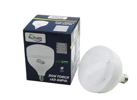 ELİTLED 50W BEYAZ TORCH  AMPUL (KDO)