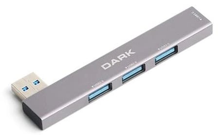 Dark DK AC USB34A 4 Port USB HUB USA-A 1XUSB-A3.0 3XUSB-A2.0 (KDO)