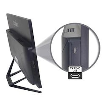 Quadro Stark H424D5 IPS Ci5 14400 8gb 512gb Type C-Usb 23.8" FreeDOS All İn One Bilgisayar (KDO)