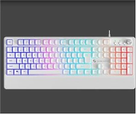 Gameagle GE2008 Frost Blade RGB Membran Beyaz Oyuncu Klavyesi (KDO)