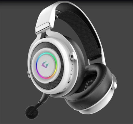 Gameagle GE2010 Step Hunter S1 RGB  Kablosuz Mikrofonlu Oyuncu Kulaklığı Beyaz (KDO)