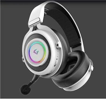 Gameagle GE2010 Step Hunter S1 RGB  Kablosuz Mikrofonlu Oyuncu Kulaklığı Beyaz (KDO)