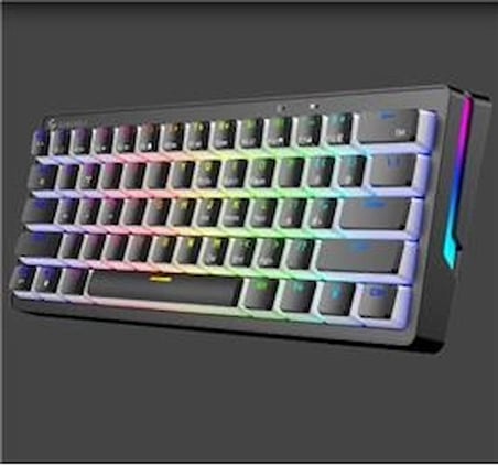 Gameagle GE2014 Poseıdon RGB Kablolu Us Layout Mekanik Siyah Oyuncu Klavyesi (KDO)