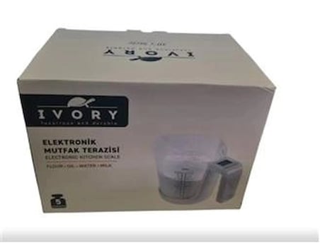 Ivory Elektronik Mutfak Terazisi 5 Kg Lts-trz134 (KDO)