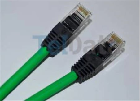 Teldata TLD-1000Y Cat6 10MT Yeşil Utp Patch Kablo (KDO)