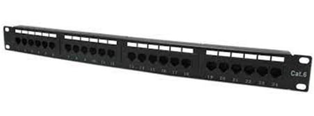 Teldata 24 Port Cat6 Utp Patch Panel Dolu (KDO)