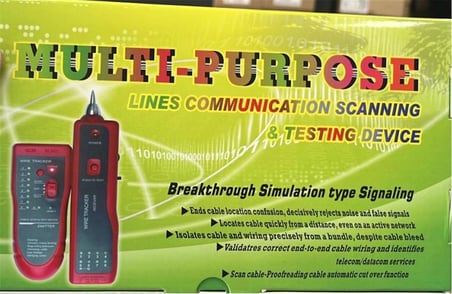 Teldata TLD-KTC Kablo Bulucu Tester Network Bili Bili RJ11 RJ45 (KDO)
