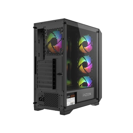 FAZEON F4 650W 80PLUS BRONZE Mesh 4x120mm ARGB Fanlı ATX Bilgisayar Kasası (KDO)