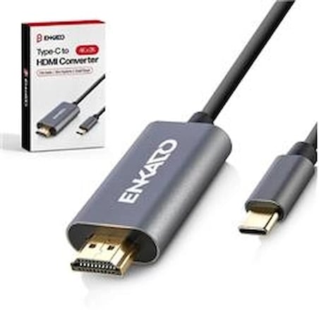 ENKADO EKD-TP40 TYPE-C TO HDMI 4K-2K 30HZ 1,8MT CABLE (KDO)