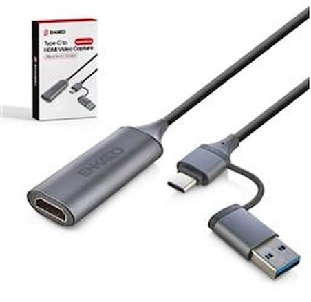 ENKADO EKD-TP46 TYPE-C+USB 3,0 TO HDMI VİDEO CAPTURE (KDO)