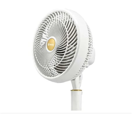 Feny FN-F15 Ev Tipi Yüksek Hızlı Çift Motorlu 2000RPM Ayaklı 70W 9" Retro Vantilatör VORTEX (KDO)