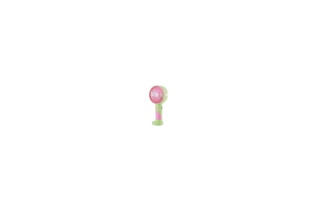 Feny FN-F20 Yeşil-Pembe Kademeli Ultra Sessiz Şarjlı Taşınabilir 500Mah Mini El Fanı (KDO)