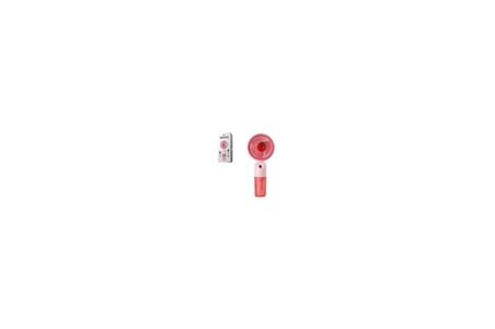Feny FN-F50 Pembe Kademeli Ultra Sessiz Buharlı Şarjlı 800Mah Mini El Fanı (KDO)