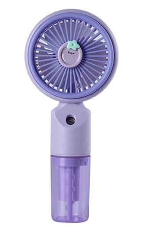 Feny FN-F50 Mor Kademeli Ultra Sessiz Buharlı Şarjlı 800Mah Mini El Fanı (KDO)