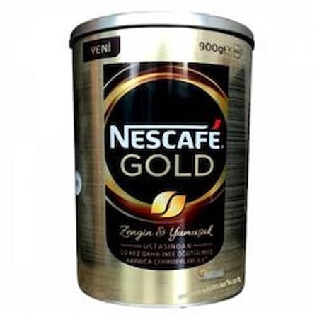 Nestle Nescafe Gold Teneke Signature 900gr 12456216 (12584221) (KDO)
