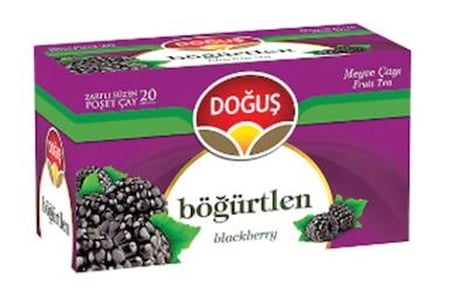 Doğuş Böğürtlen Meyve Çayı Süzen Poşet Çay 20x1.90 gr (KDO)