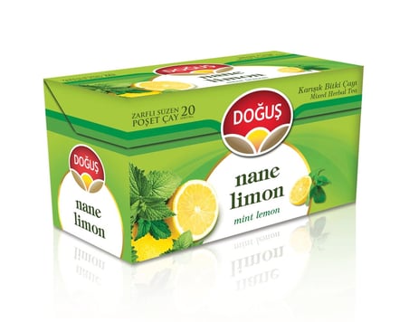 Doğuş Nane Limon Bitki Çayı Süzen Poşet 20x2gr (KDO)