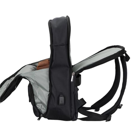 PLM Torino-Usb 15.6  Siyah Notebook Sırt Çantası (KDO)