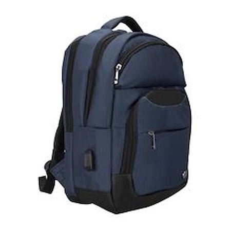 Plm Monza-Usb Lacivert 15.6 Notebook Sırt Çantası (KDO)
