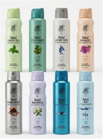 Rebul Azure Noir 150ml Bay Deodorant (KDO)