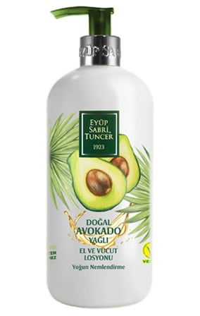 Eyüp Sabri Tuncer Doğal Avokado Yağlı  500ml El ve Vücut Losyonu (KDO)