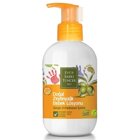 Eyüp Sabri Tuncer 280ml Zeytin Yağlı Bebek Losyonu (KDO)