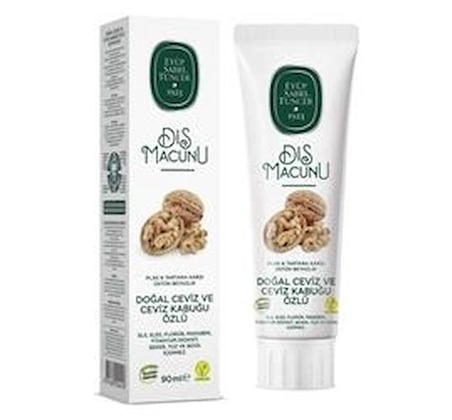 Eyüp Sabri Tuncer Doğal Ceviz Ve Ceviz Kabuğu Özlü Macunu 90ml (KDO)