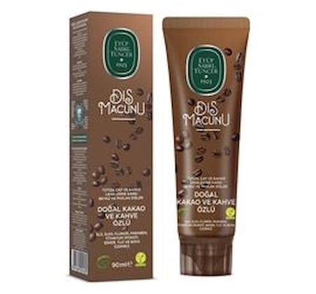 Eyüp Sabri Tuncer Doğal Kakao ve Kahve Özlü Macunu 90ml (KDO)